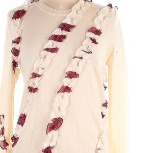 Tory Burch sweater with ruffles